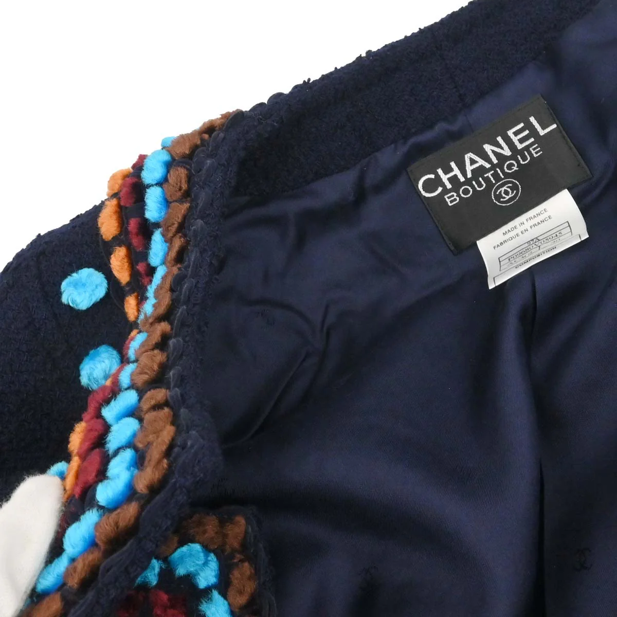Chanel 1997 Setup Jacket Pants Navy #40 - Image 7