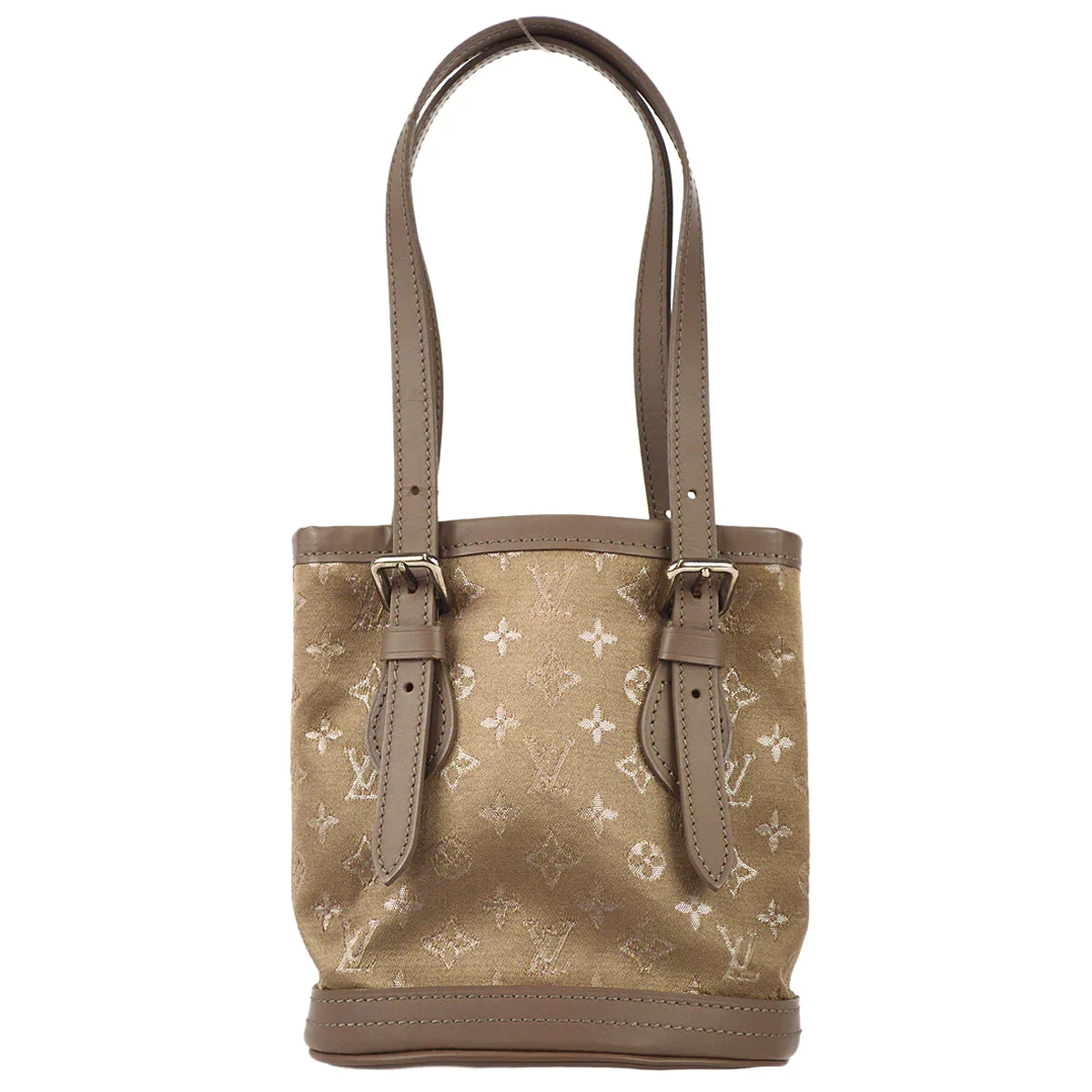 Louis Vuitton 2001 Monogram Satin Little Bucket M92145
