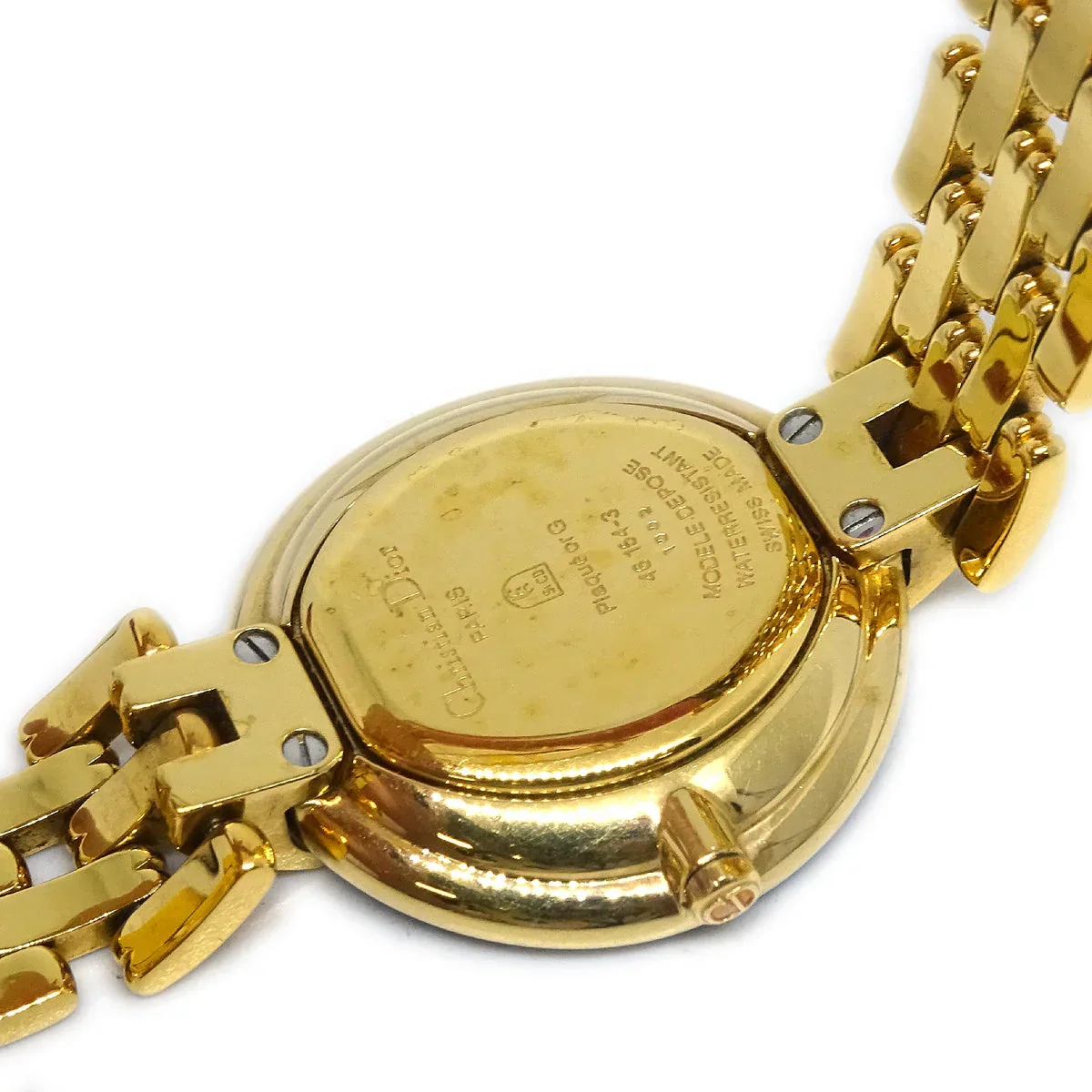 Christian Dior 46 154-3 Bagheera Black Moon Watch - Image 6