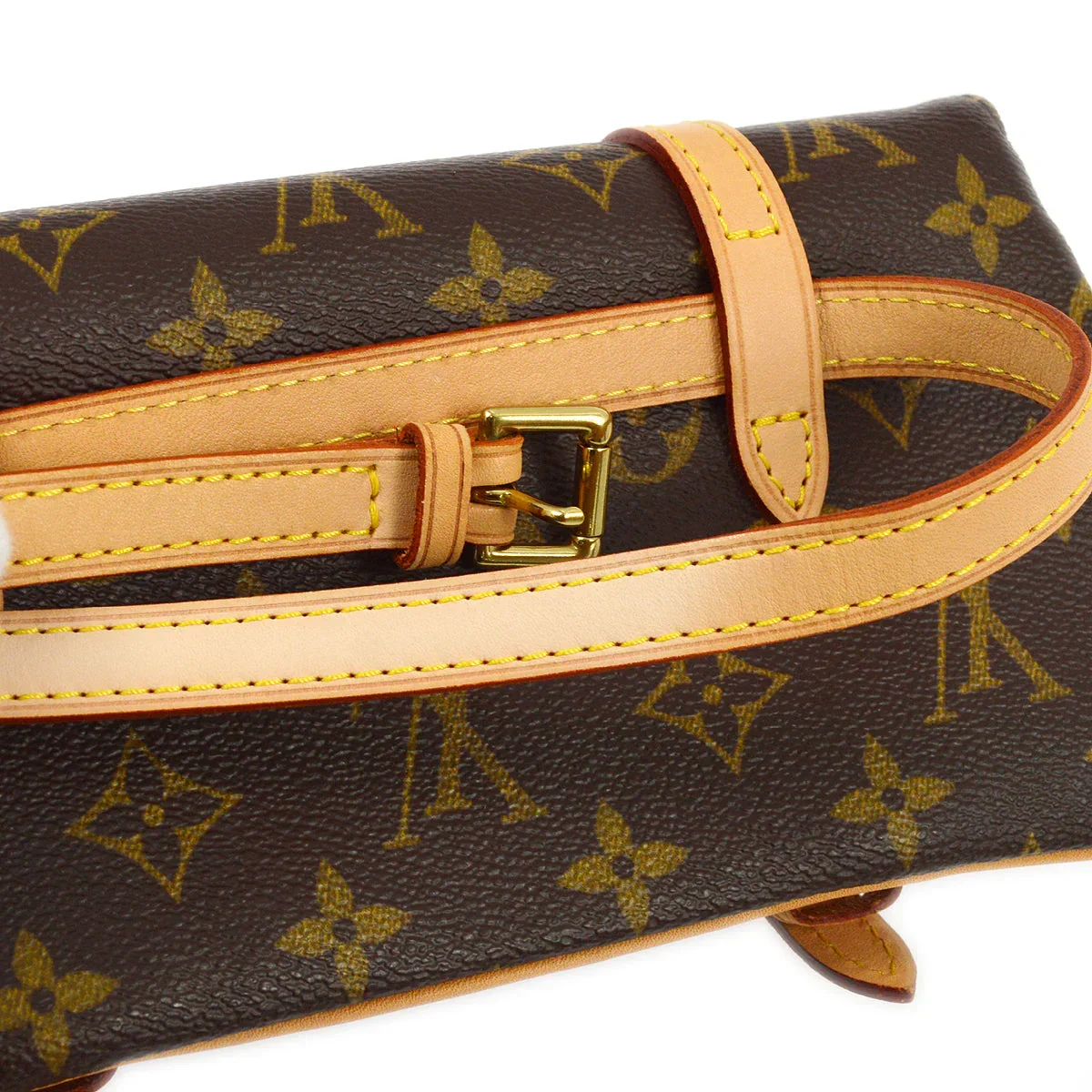 Louis Vuitton 2005 Monogram Pochette Marelle Belt Bum Bag M51159 - Image 3