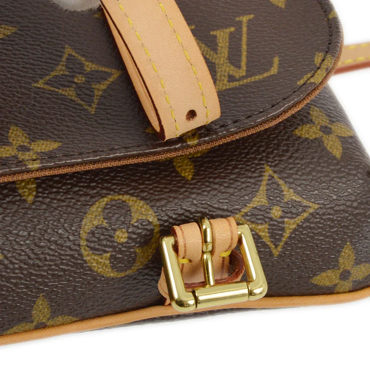 Louis Vuitton 2005 Monogram Pochette Marelle Belt Bum Bag M51159 - Image 4