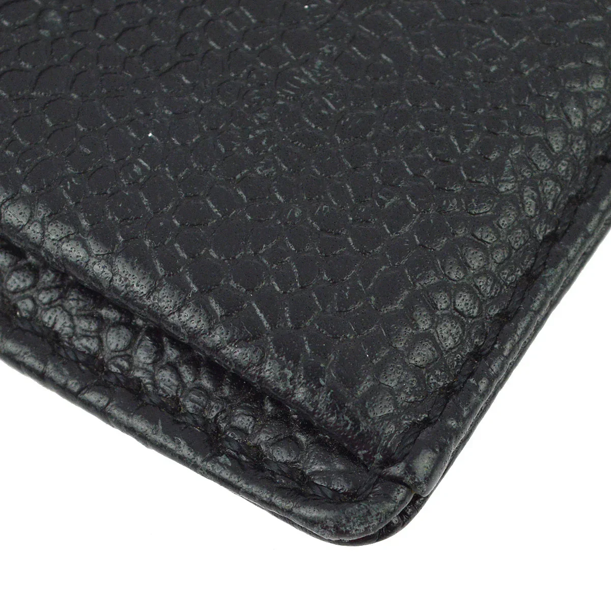 Chanel Black Caviar Coin Purse Wallet - Image 4