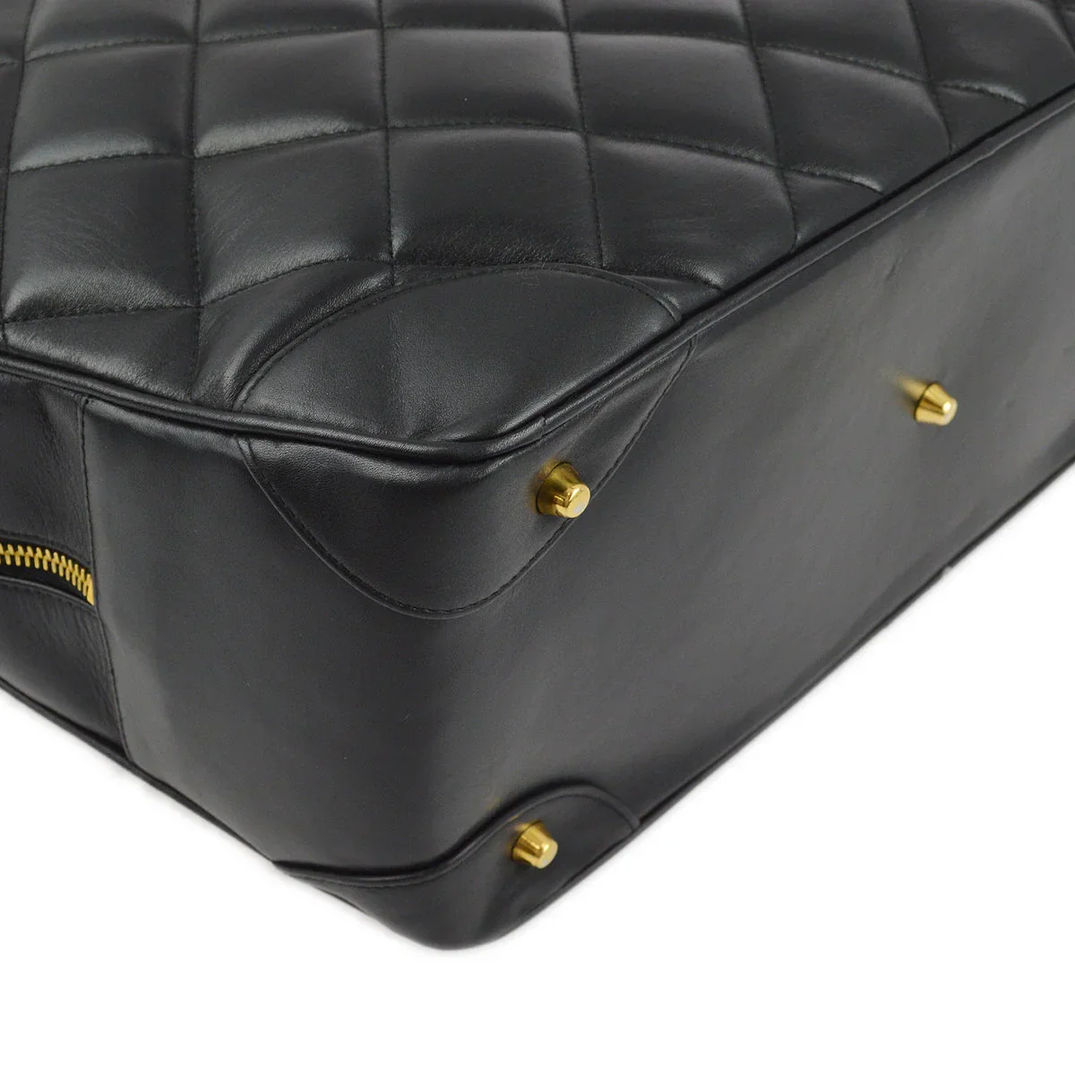 Chanel * 1997-1999 Black Lambskin Handbag - Image 3
