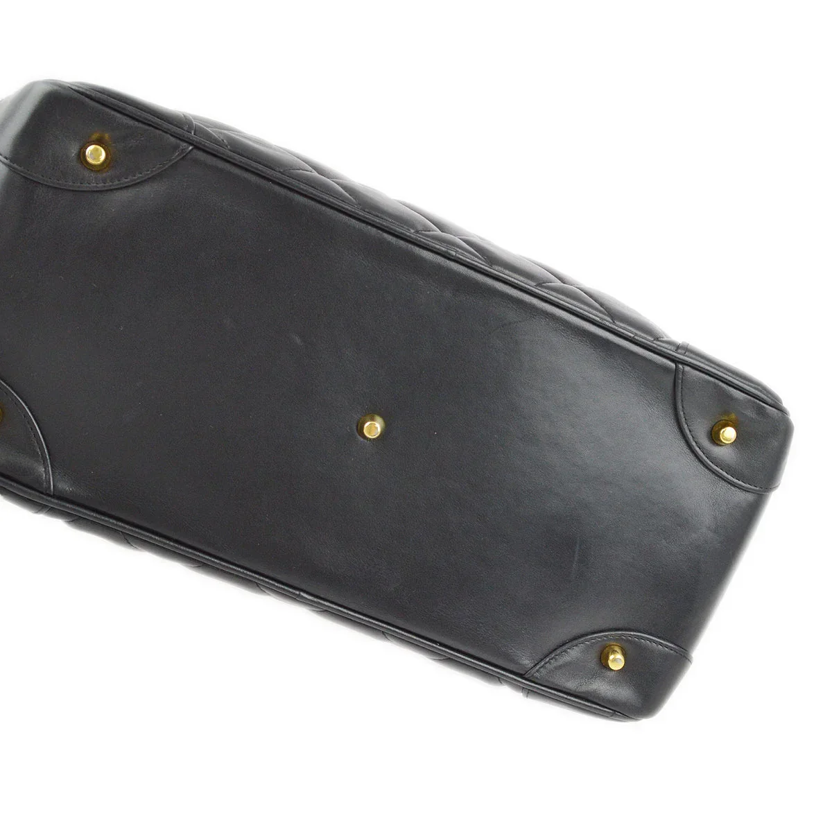Chanel * 1997-1999 Black Lambskin Handbag - Image 4