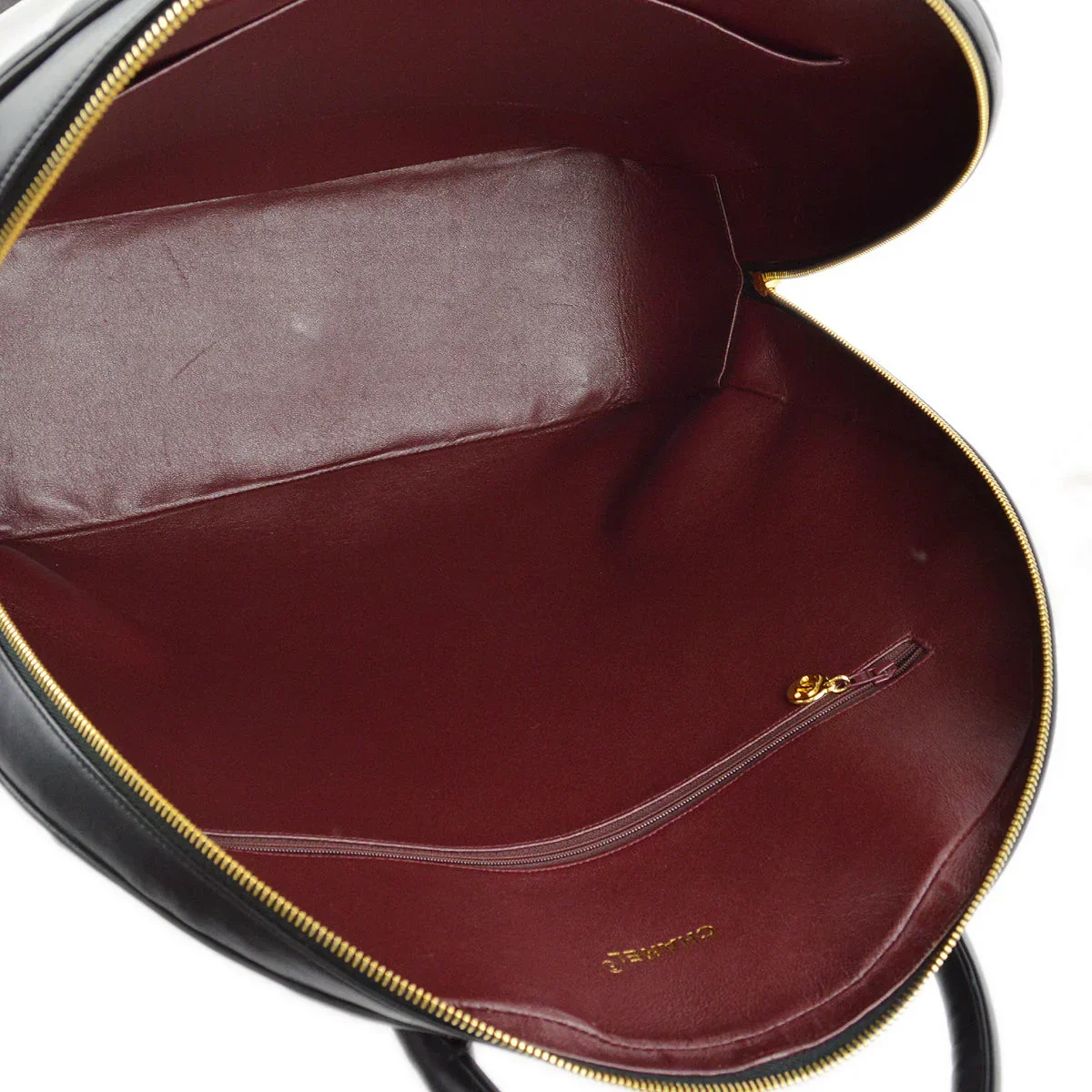 Chanel * 1997-1999 Black Lambskin Handbag - Image 9