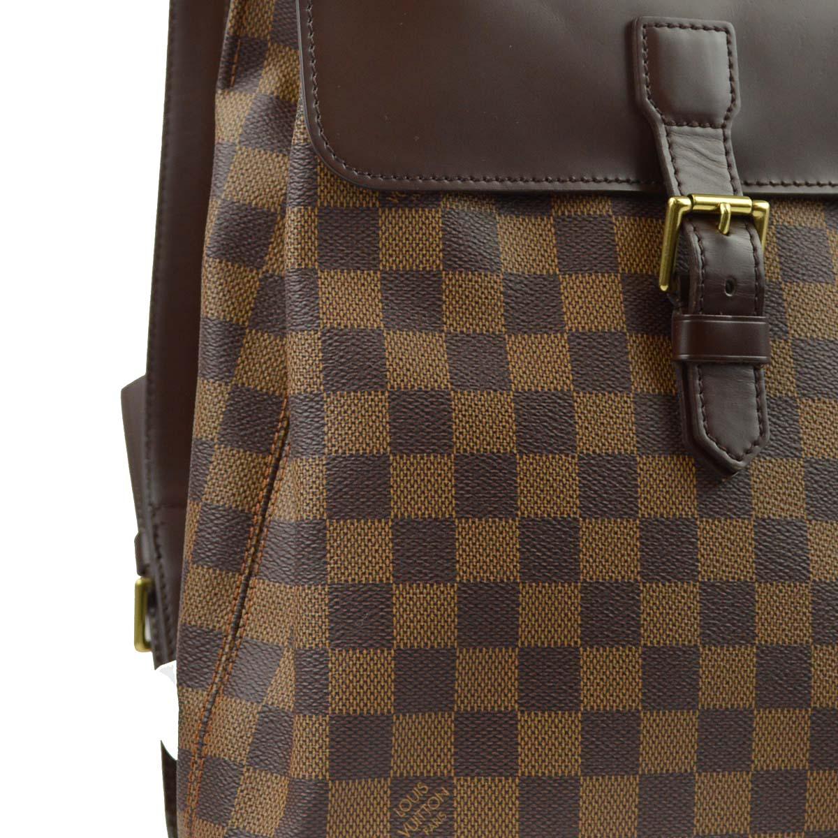 Louis Vuitton 2004 Damier Soho Backpack N51132 - Image 3