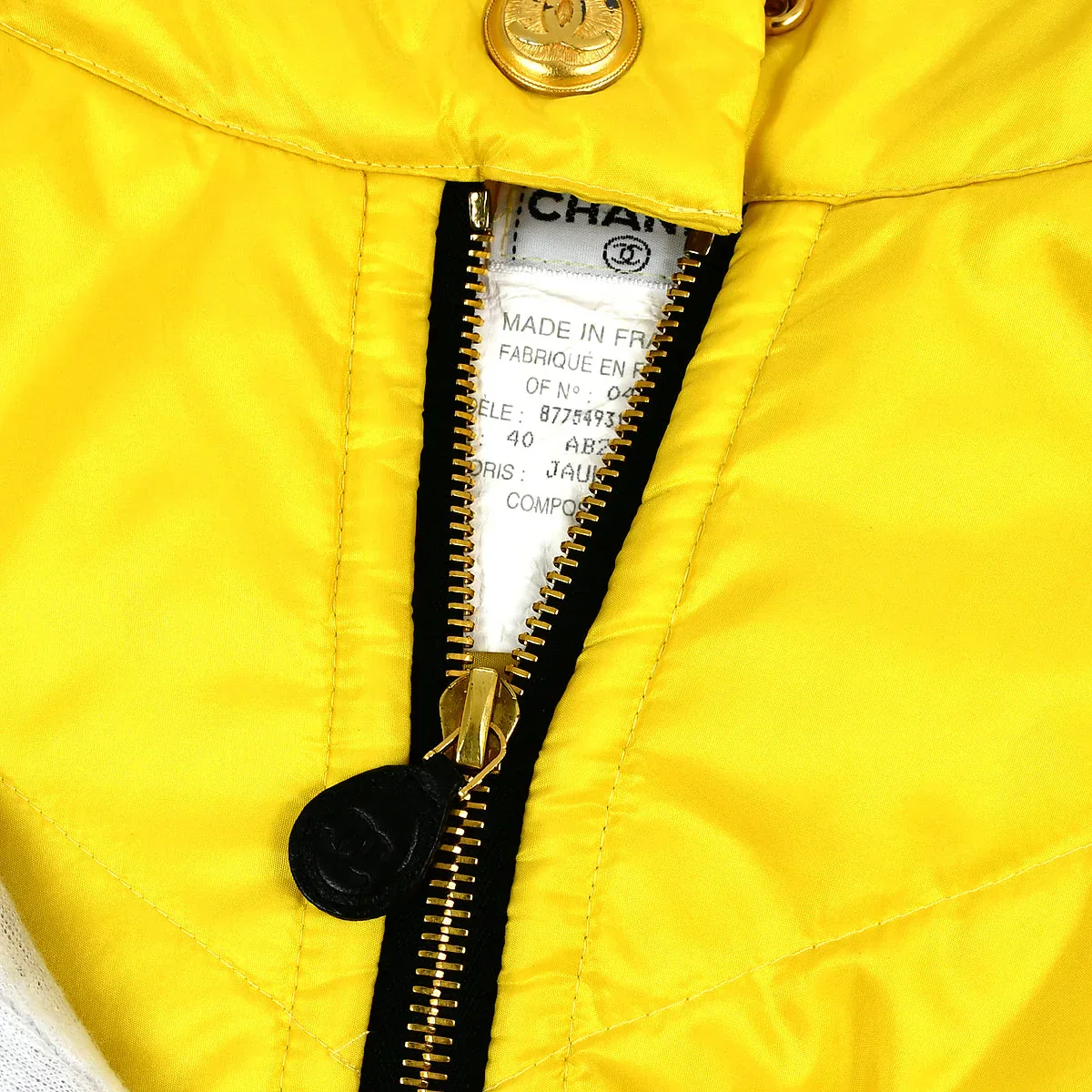 Chanel Jacket Yellow #40 - Image 4