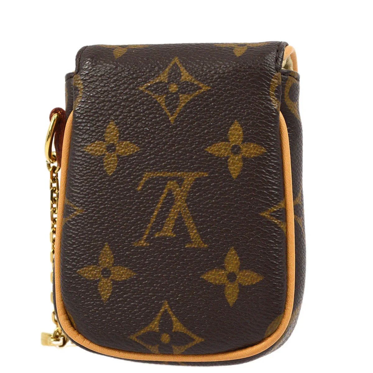 Louis Vuitton 2006 Monogram Pochette Tulum Pouch Bag Key Holder M60020 - Image 2