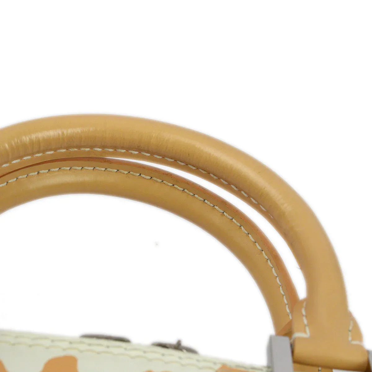 Louis Vuitton 2001 Beige Graffiti Alma PM Handbag M92178 - Image 5