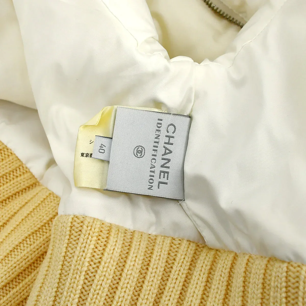 Chanel Sport Line Jacket Ivory 00A #40 - Image 10