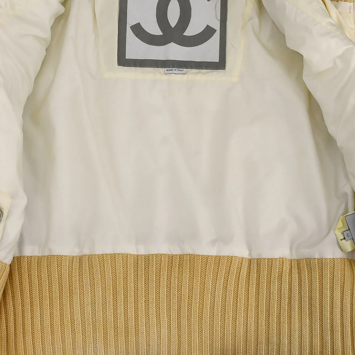 Chanel Sport Line Jacket Ivory 00A #40 - Image 7