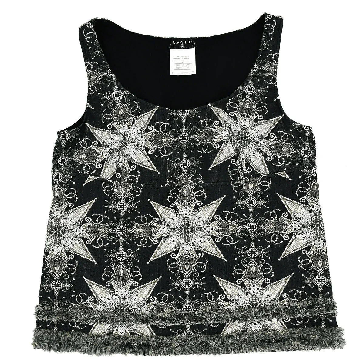 Chanel Sleeveless Black 06P #38