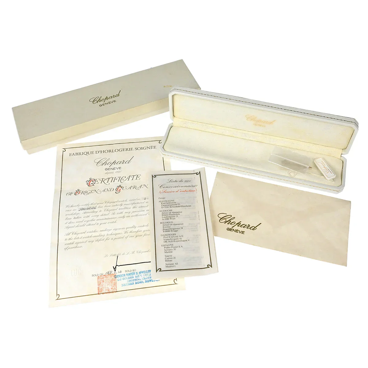 Chopard Happy Diamonds Ref.20/4297 Quartz Watch 18KYG Diamond - Image 3