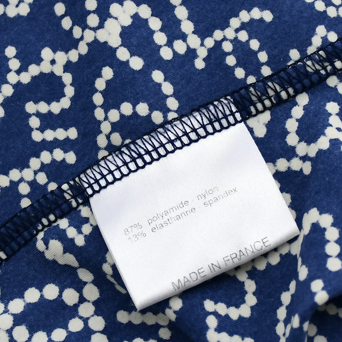 Chanel T-shirt Navy 06P #38 - Image 10