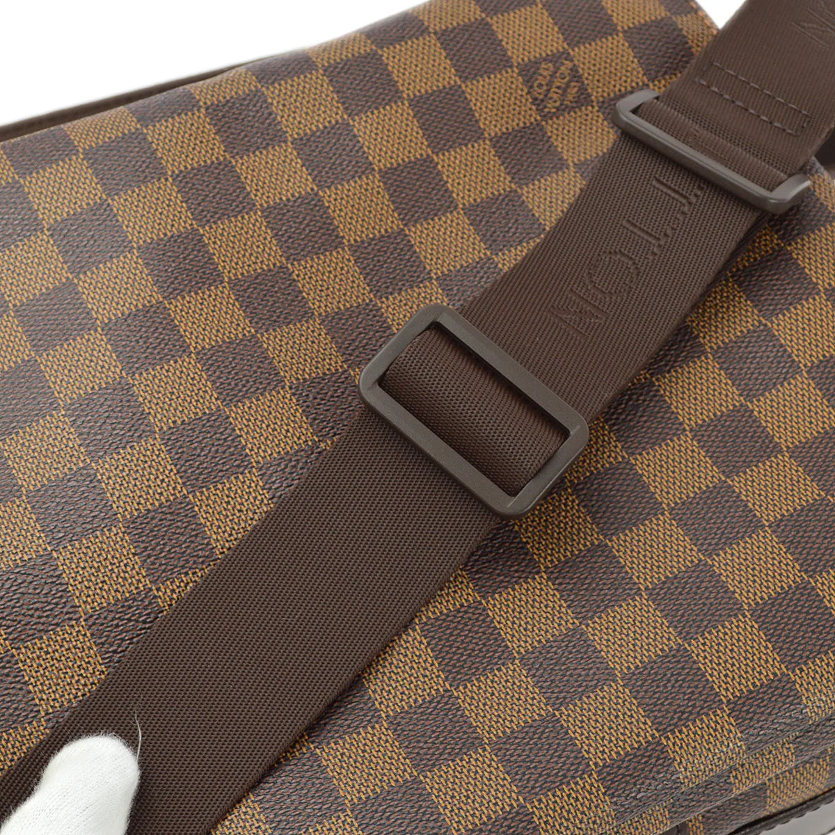 Louis Vuitton 2010 Damier Naviglio Shoulder Bag N45255 - Image 7