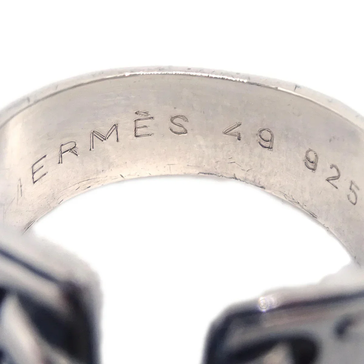 Hermes 1980s Mexico Ring Double SV925 #49 - Image 4