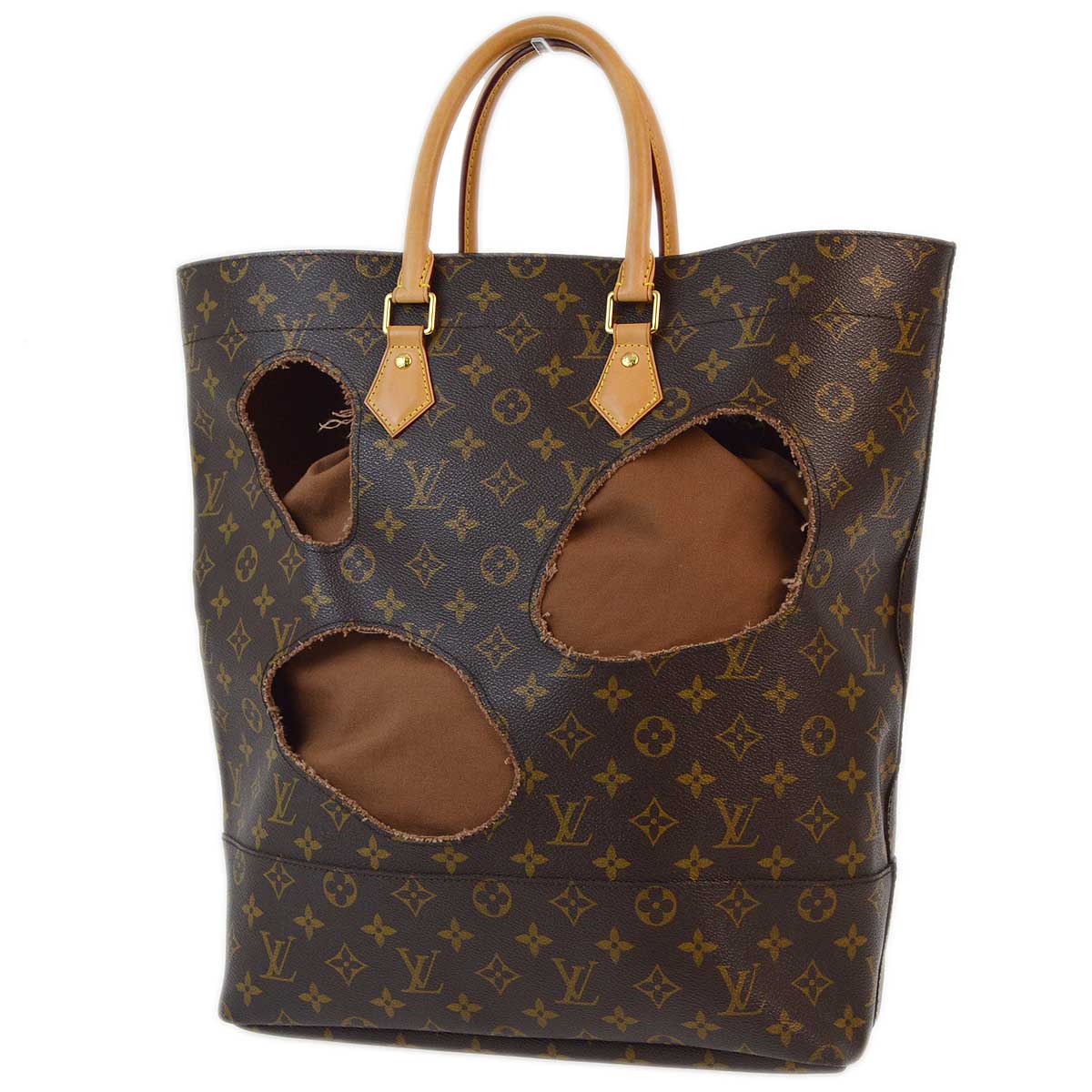 Louis Vuitton x Comme des Garcons 2014 Bag With Holes Tote Bag M40279 - Image 2