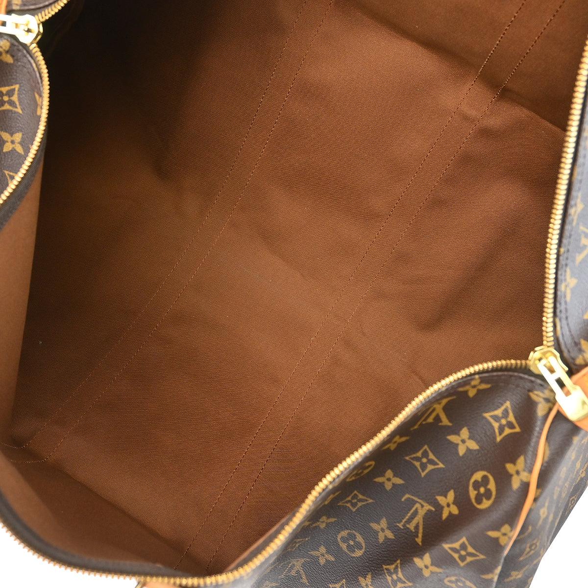 Louis Vuitton 1996 Monogram Keepall 60 Duffle Handbag M41422 - Image 8