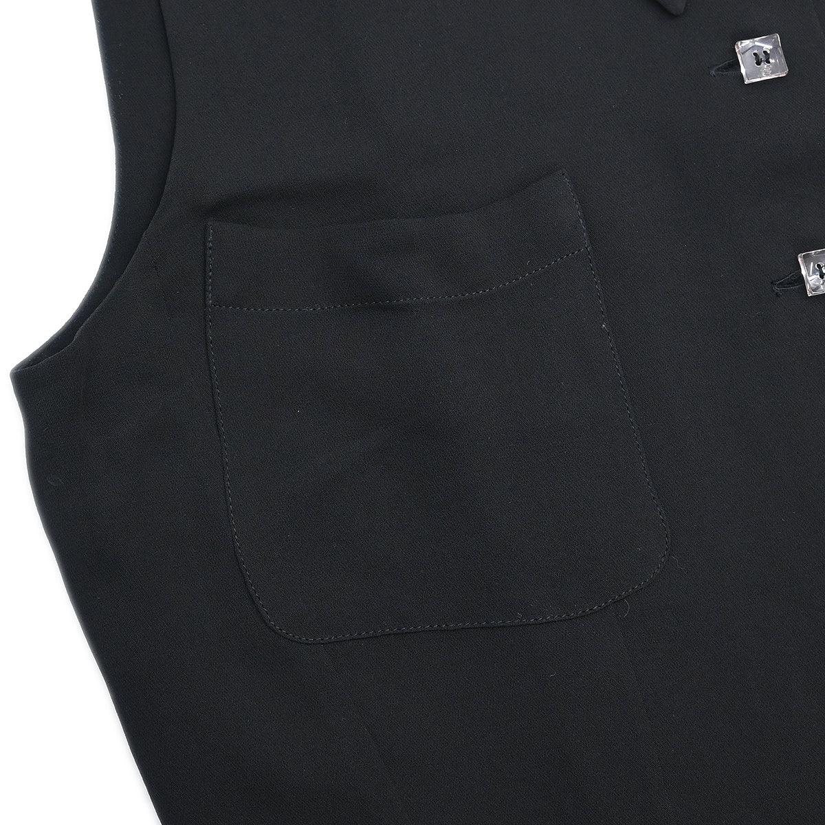Chanel 1999 Vest Jacket Black #38 - Image 6