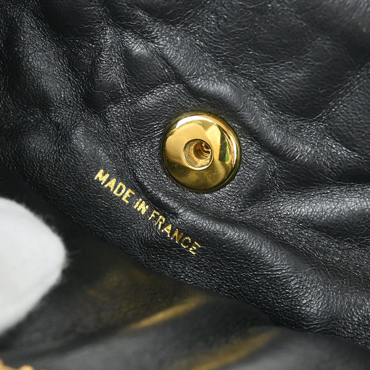 Chanel 1994-1996 Black Velvet Large Duma Backpack - Image 9