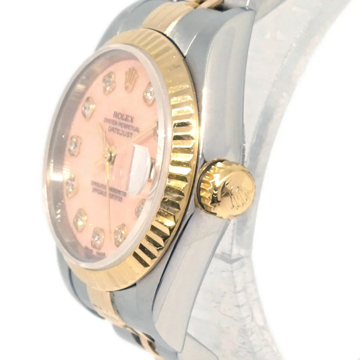 Rolex Oyster Perpetual Datejust 26mm Ref.69173G Watch 18KYG SS Diamond - Image 3