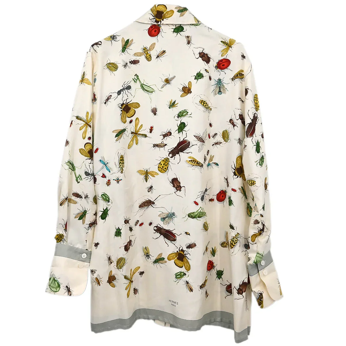 Hermes Shirt Blouse White #40 - Image 2