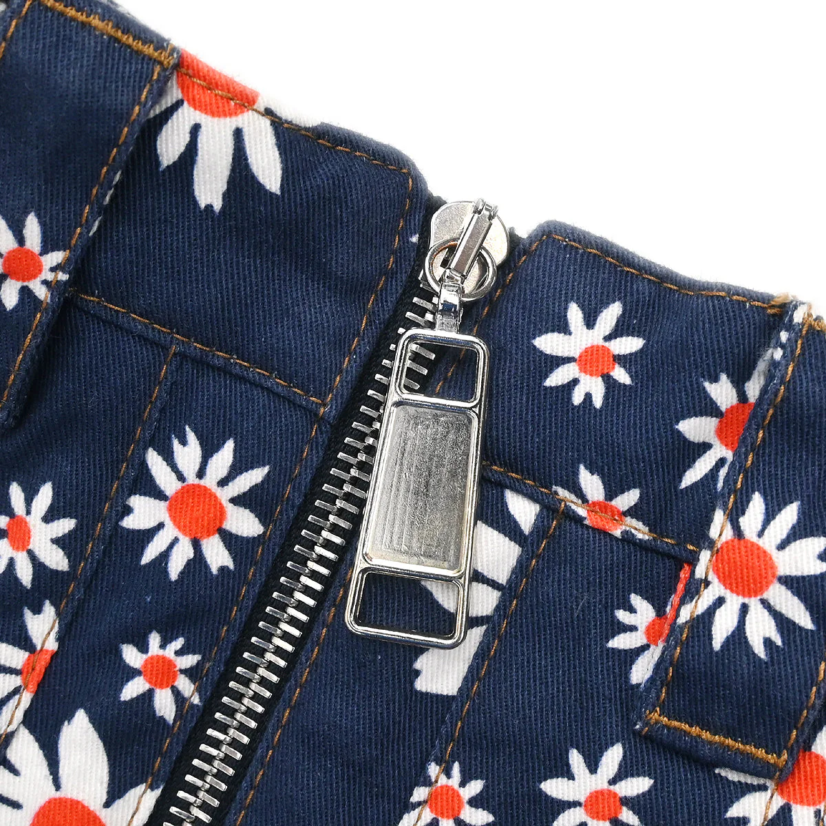 Miu miu 2019 Long Pants Navy #36S - Image 6