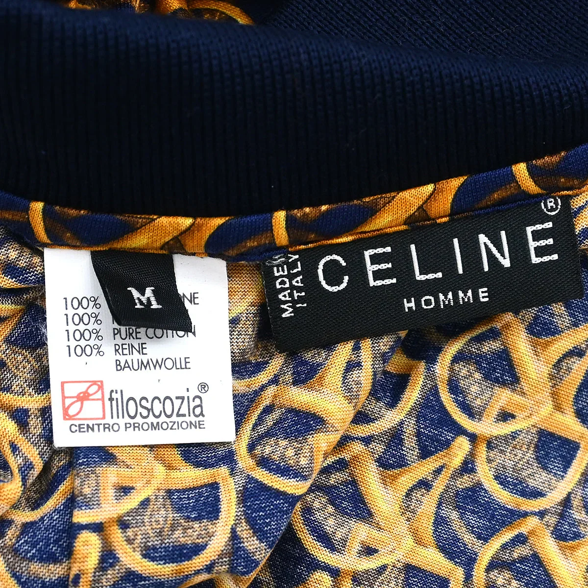 Celine Short Sleeve Top Yellow #M - Image 7