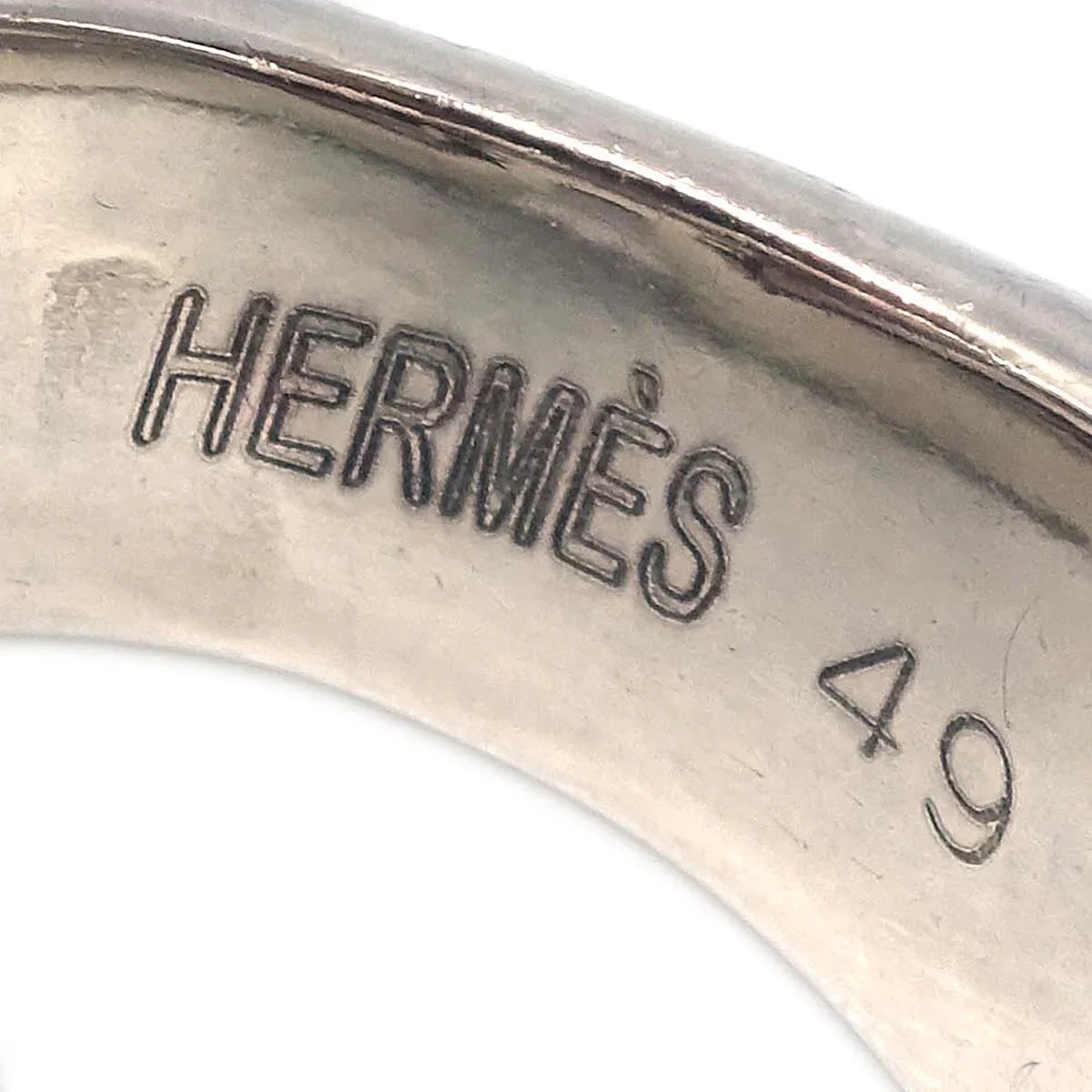 Hermes Ring #49 #47 #7 Silver - Image 4