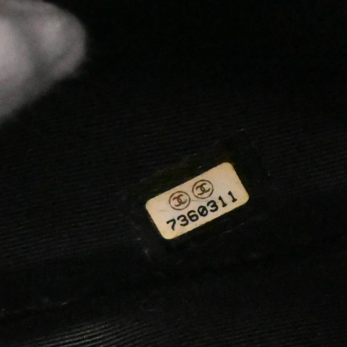 Chanel 2002-2003 Black Canvas COCO Tote Bag - Image 11