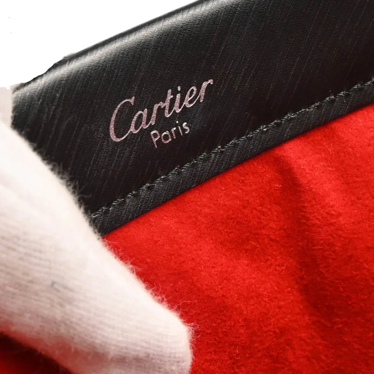 Cartier Black Trinity Handbag - Image 9