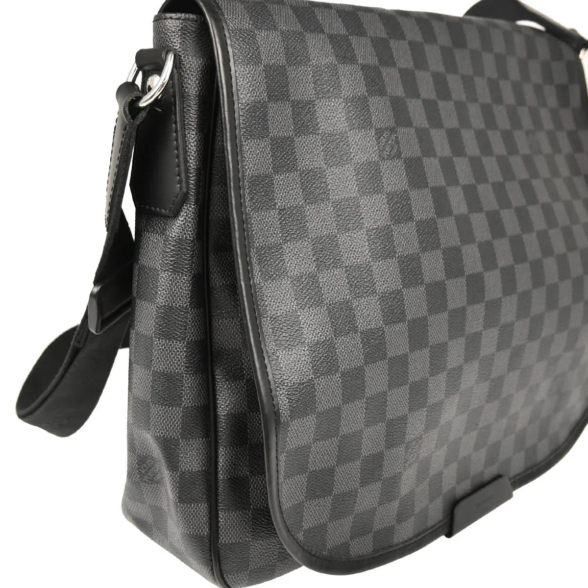 Louis Vuitton 2008 Damier Graphite Daniel GM Shoulder Bag N58033 - Image 3