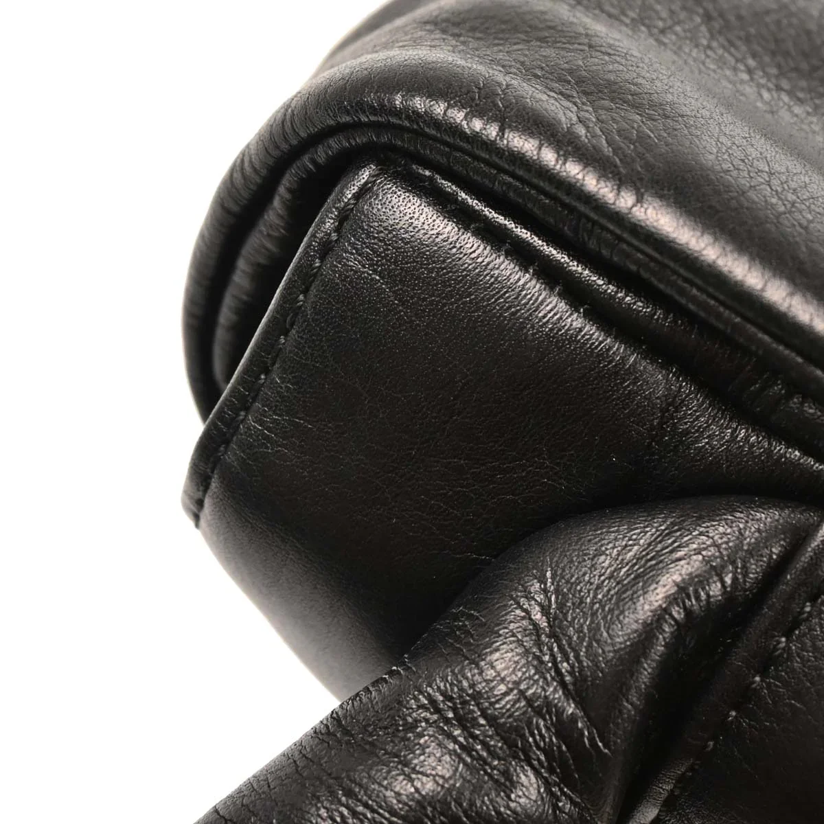 Chanel Black Calfskin Straight Flap Shoulder Bag - Image 7