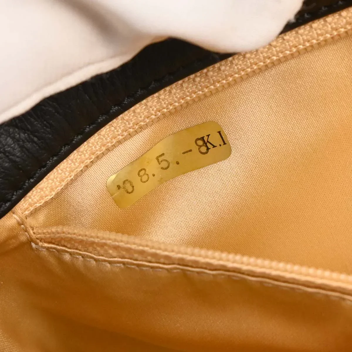 Chanel Black Calfskin Straight Flap Shoulder Bag - Image 9