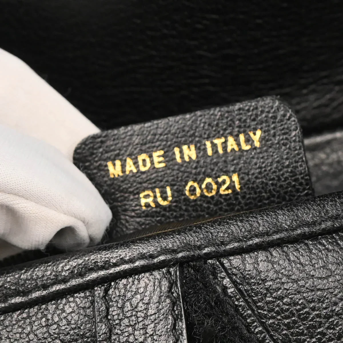 Christian Dior Black Leather Double Saddle Handbag - Image 9