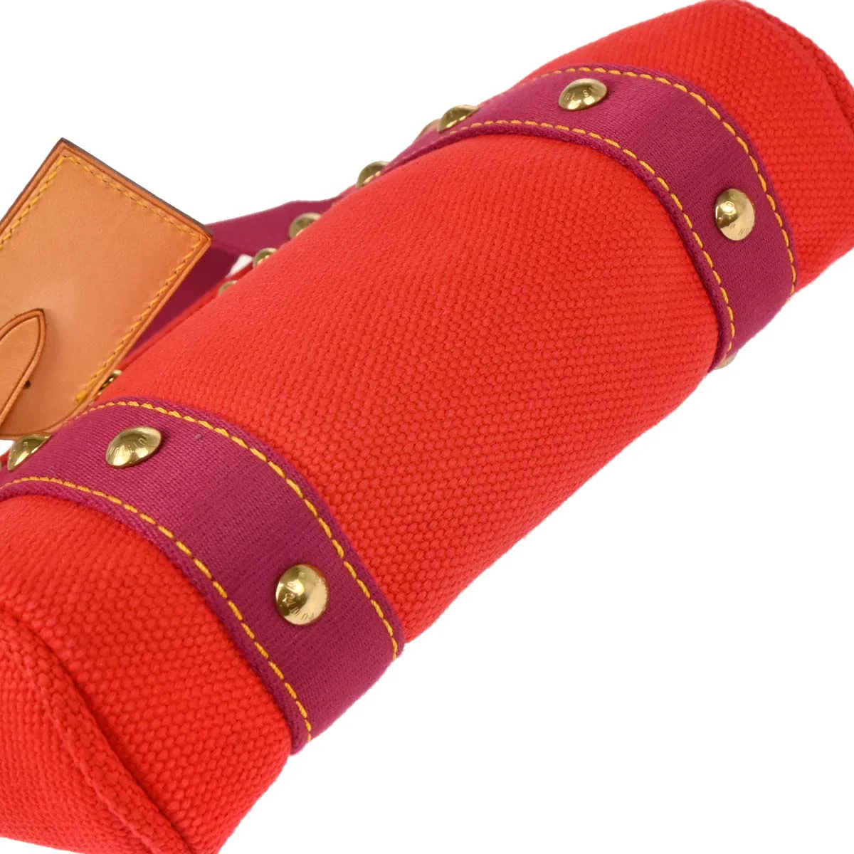 Louis Vuitton Red Purple Antigua Cabas PM Tote Bag M40037 - Image 5