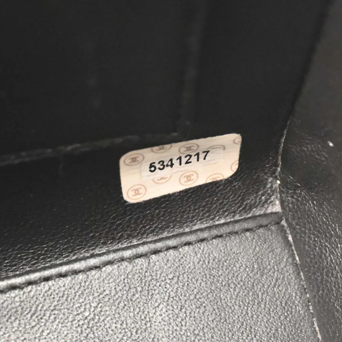 Chanel Black Lambskin Handbag - Image 11