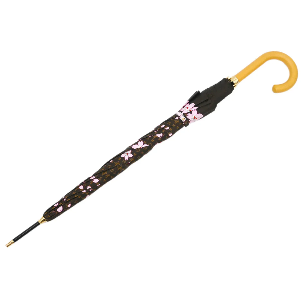Louis Vuitton Monogram Cherry Blossom Umbrella M92030 Small Good - Image 2