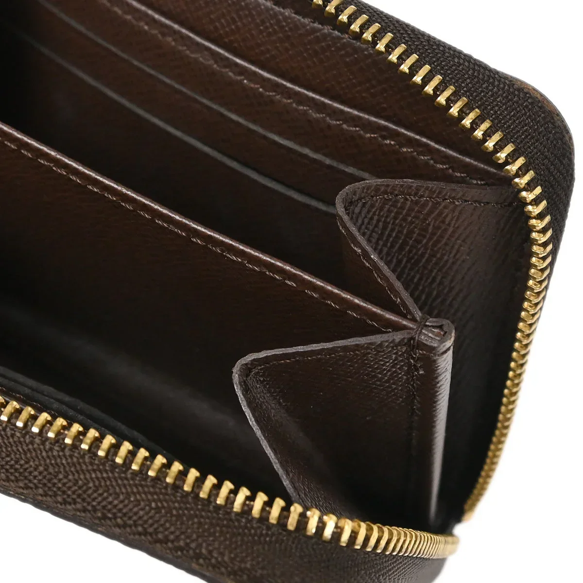 Louis Vuitton Damier Zippy Coin Purse Wallet N63070 - Image 5