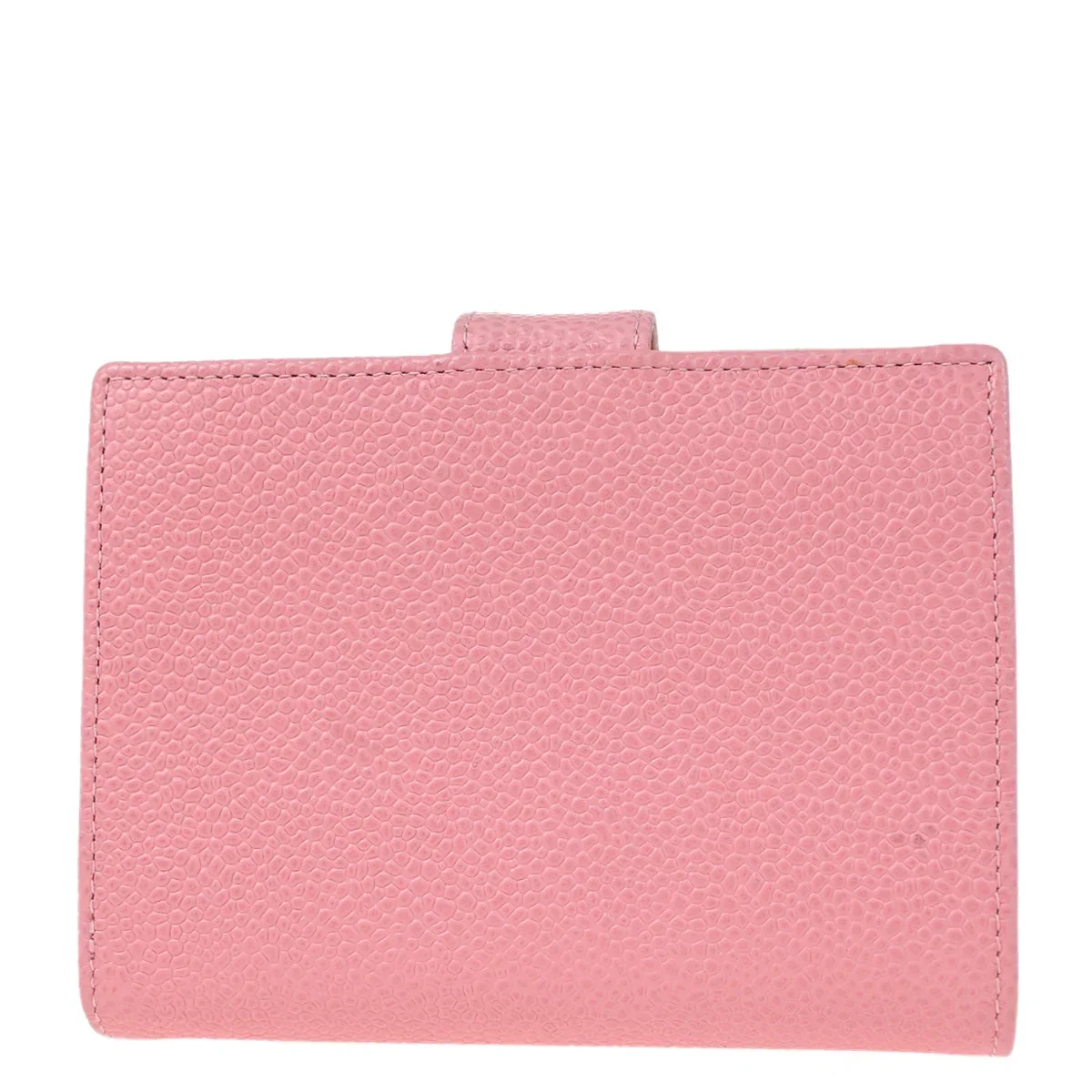 Chanel Pink Caviar Bifold Wallet Purse - Image 2