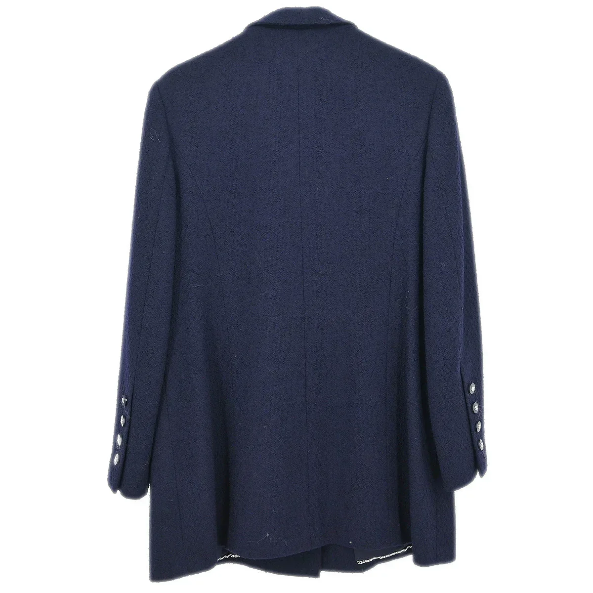 Chanel 1996 Double Breasted Jacket Navy #42 - Image 2