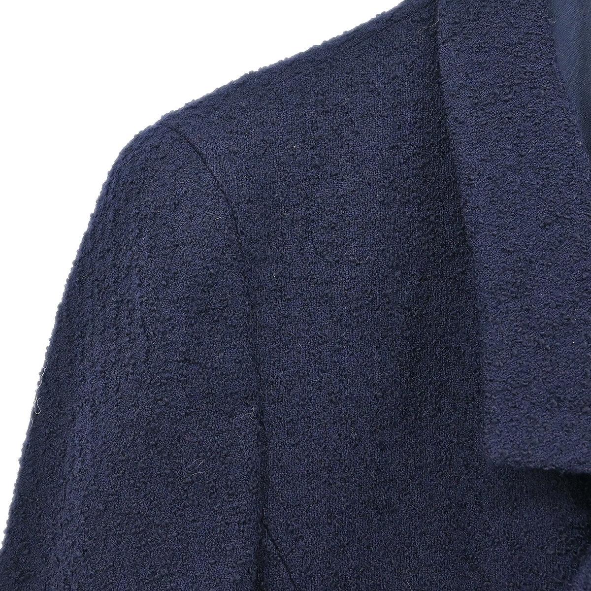 Chanel 1996 Double Breasted Jacket Navy #42 - Image 3