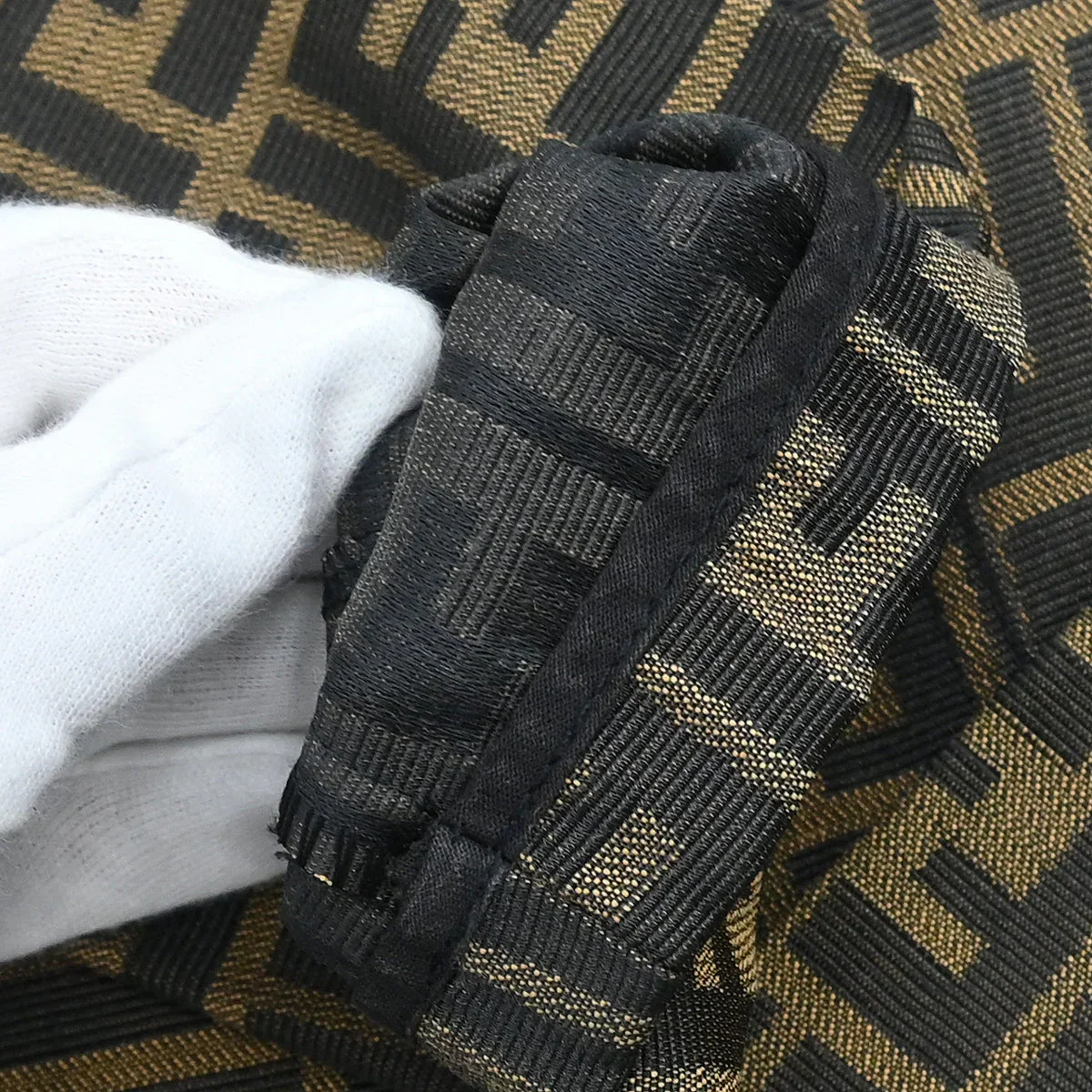 Fendi Double Breasted Zucca Jacket Brown - Image 6
