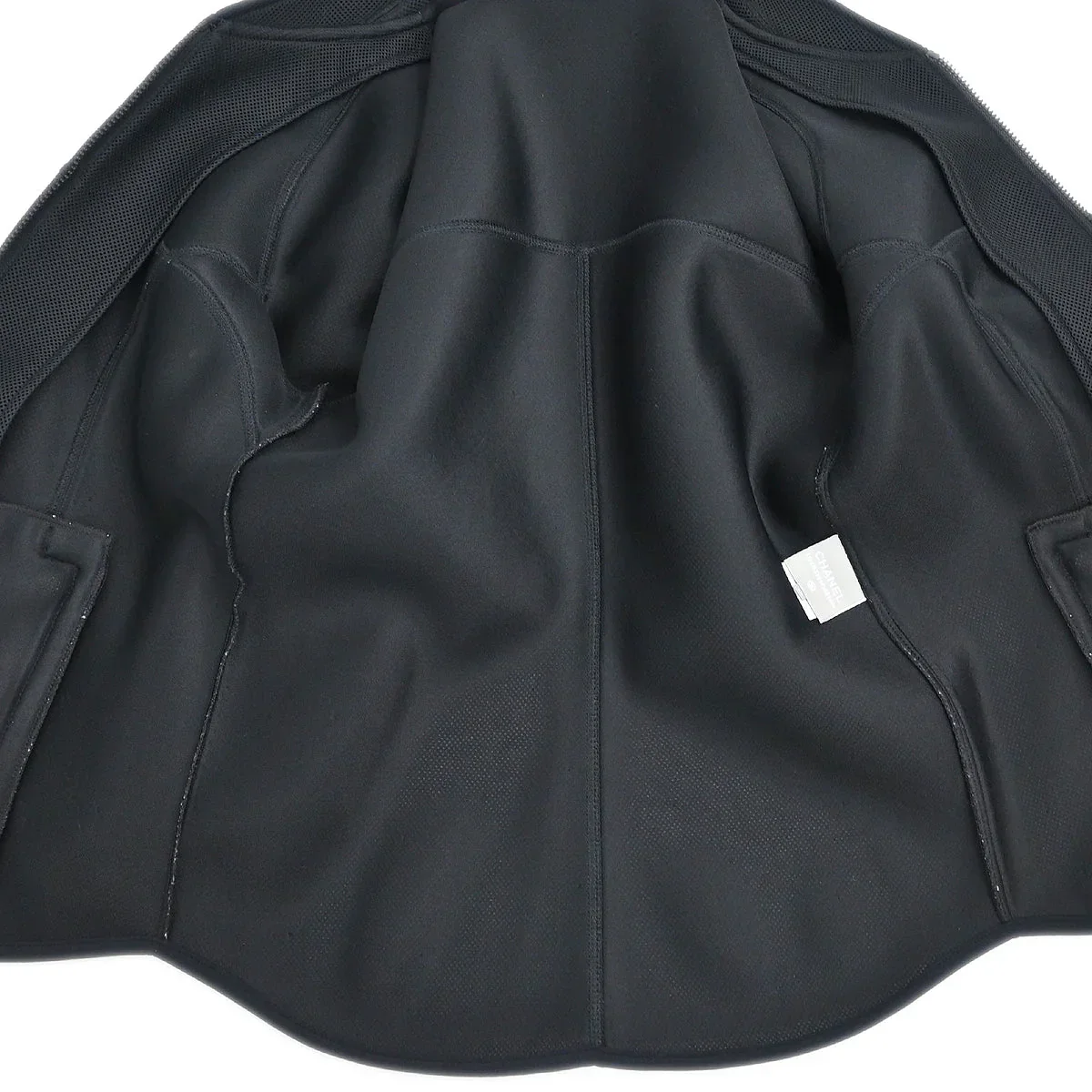 Chanel 2003 Sport Line Zip Up Jacket Black #44 - Image 7