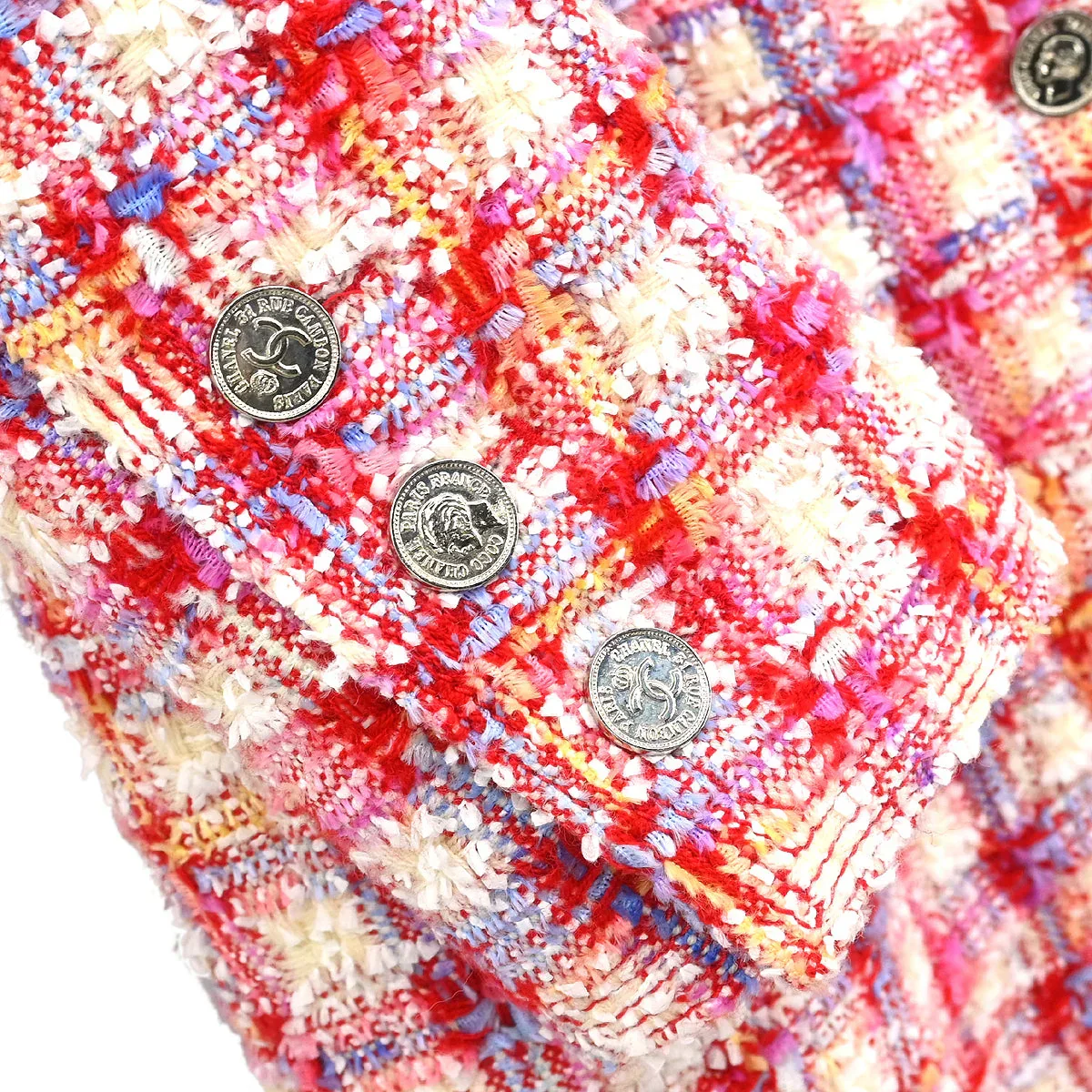 Chanel 1996 Jacket Coat Red #42 - Image 3