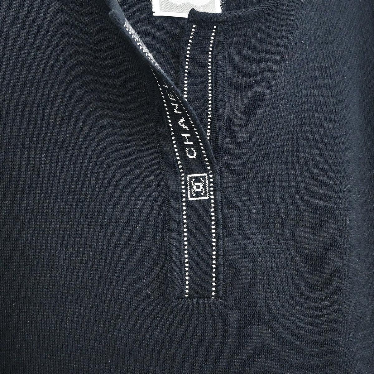 Chanel 2004 Sport Line Sleeveless Tank Top Black #42 - Image 4