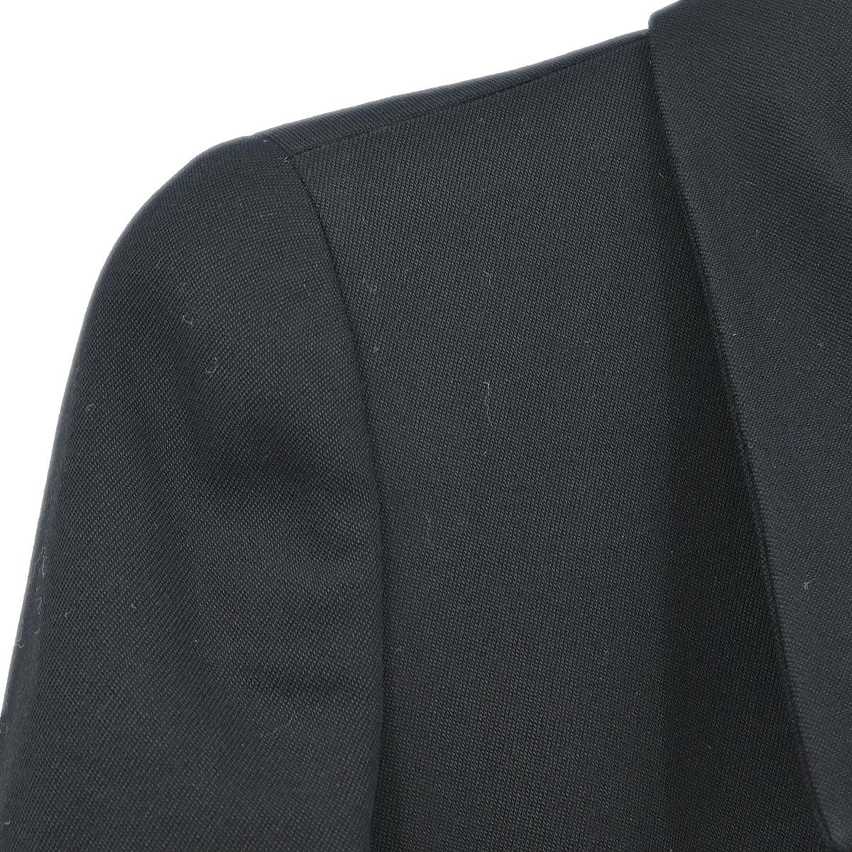 Chanel 1996 Single Breasted Jacket Black #36 - Image 3