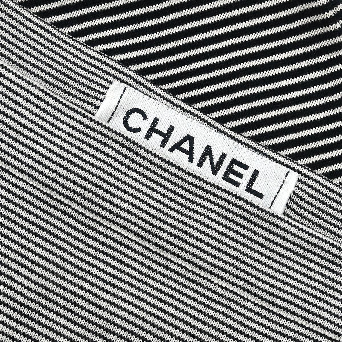 Chanel 1997 Short Sleeve Dress Black #42 - Image 3