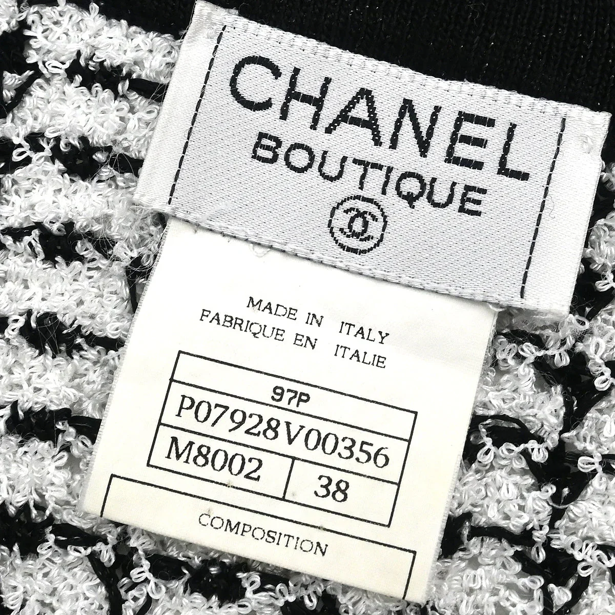 Chanel 1997 Sleeveless Vest Sweater Top White #38 - Image 7