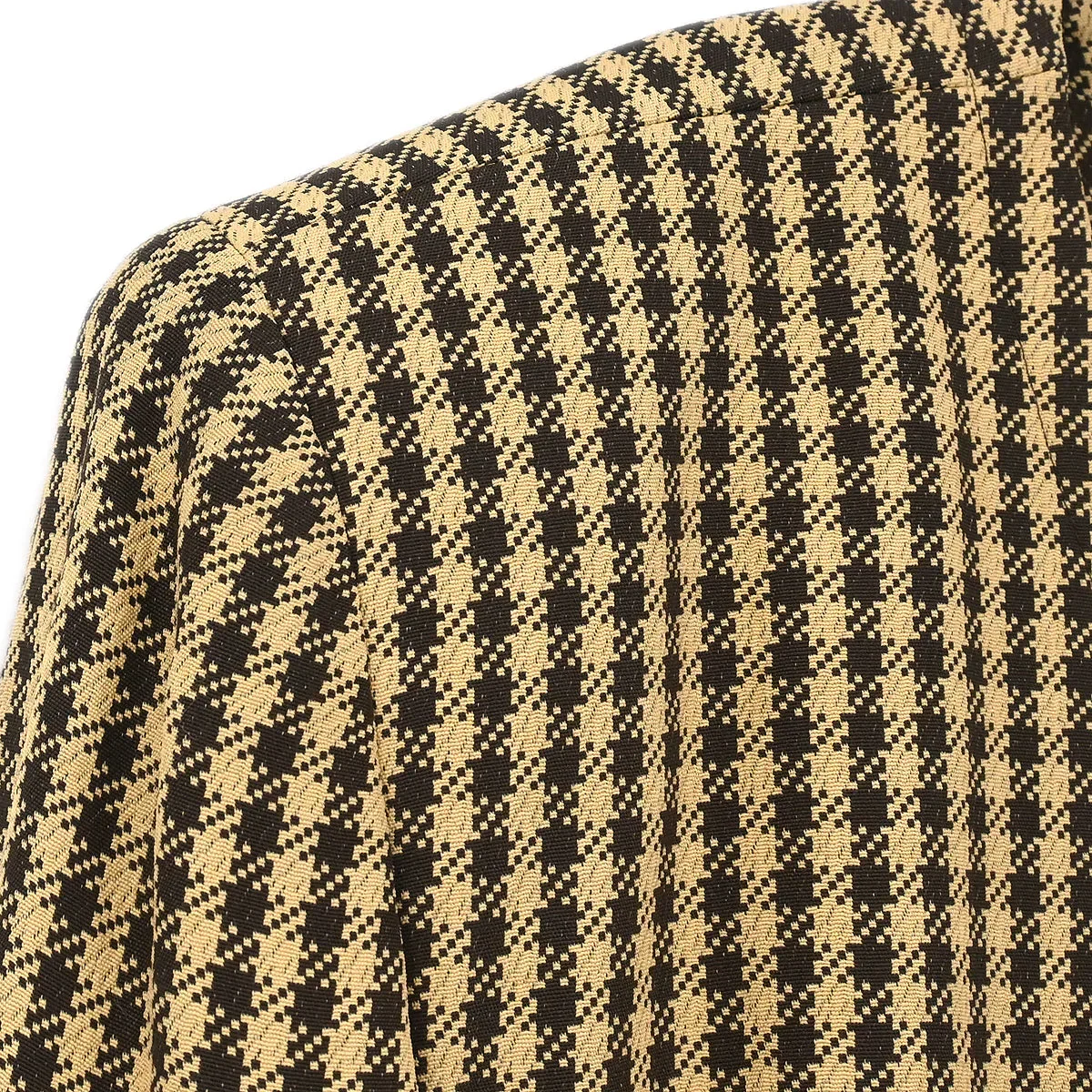 Yves Saint Laurent Setup Suit Jacket Skirt Brown #36 - Image 3